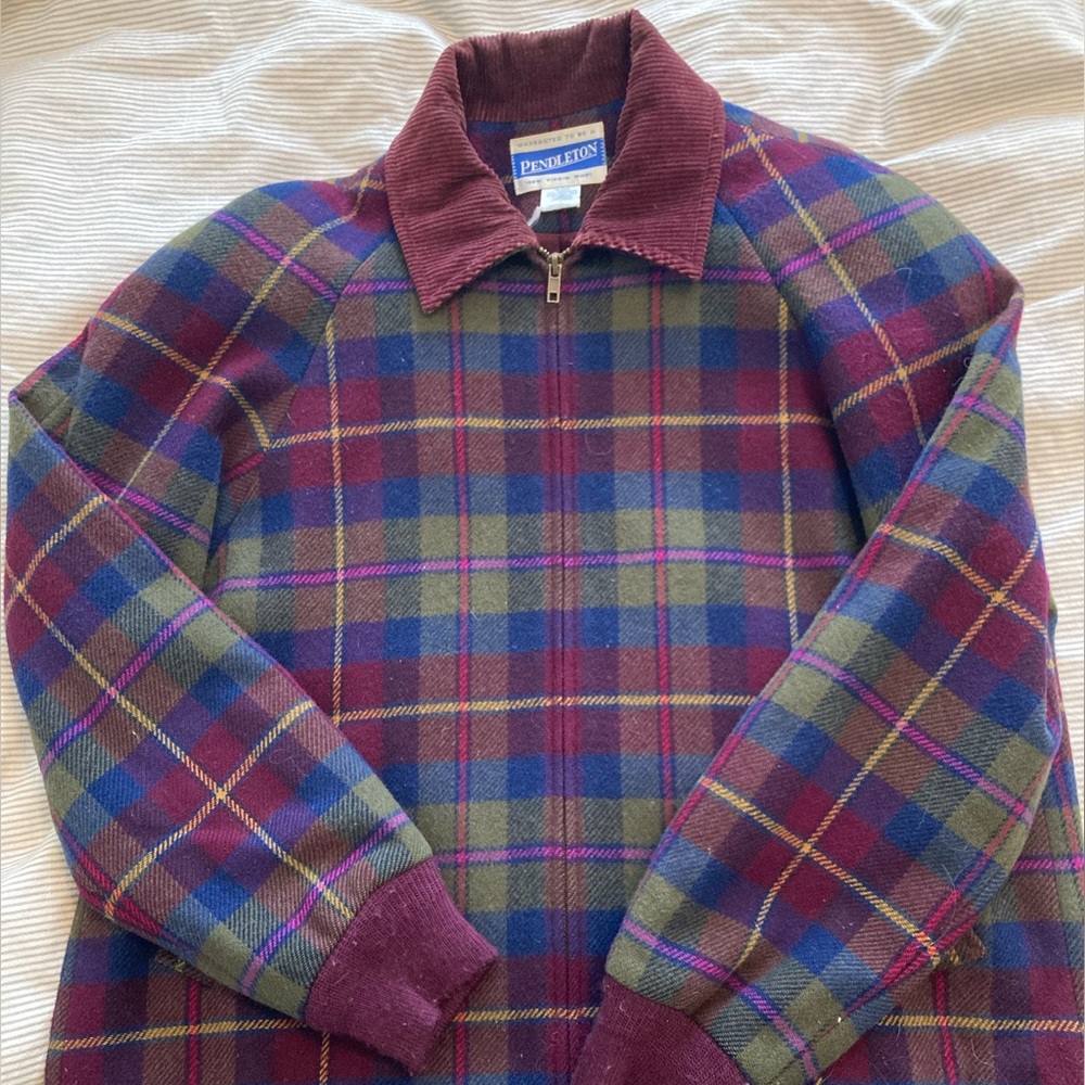 Pendleton light jacket 100% wool